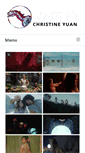 Mobile Screenshot of christineyuan.com