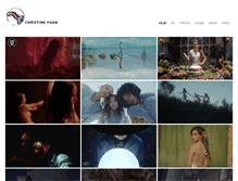 Tablet Screenshot of christineyuan.com